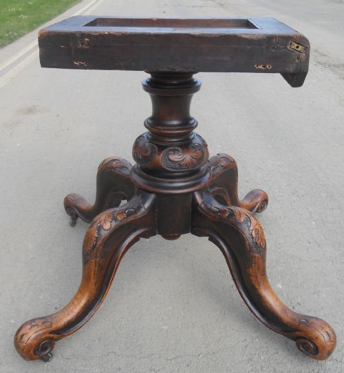 VICTORIAN BURR WALNUT OVAL CENTRE TABLE - ADDITIONAL PHOTO 8