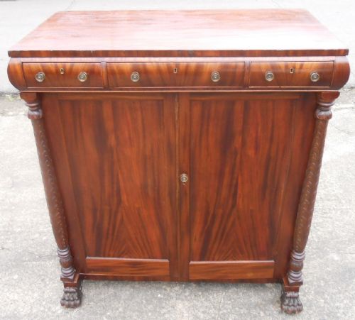 Regency Large Mahogany Storage Cupboard