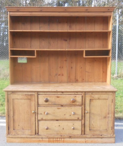 Antique Pine Kitchen Dresser