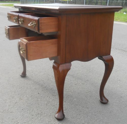 GEORGIAN STYLE LADIES MAHOGANY WRITING DESK - ADDITIONAL PHOTO 7