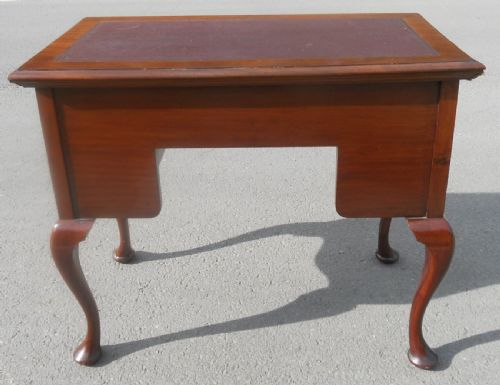 GEORGIAN STYLE LADIES MAHOGANY WRITING DESK - ADDITIONAL PHOTO 11