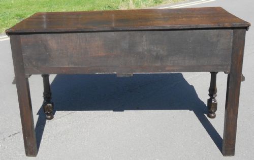 ANTIQUE OAK DRESSER BASE - ADDITIONAL PHOTO 12