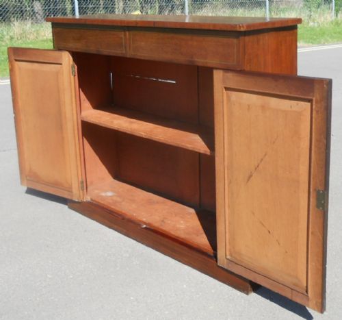 REGENCY MAHOGANY TWO DOOR CUPBOARD - ADDITIONAL PHOTO 13