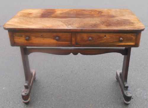 Victorian Rosewood Writing Table