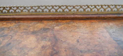 VICTORIAN WALNUT DAVENPORT DESK - ADDITIONAL PHOTO 5