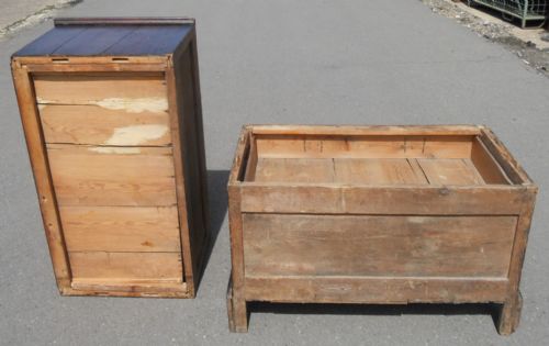 GEORGIAN WALNUT TWO PART CHEST OF DRAWERS - ADDITIONAL PHOTO 13