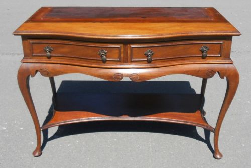EDWARDIAN MAHOGANY CHINA DISPLAY CABINET - ADDITIONAL PHOTO 8