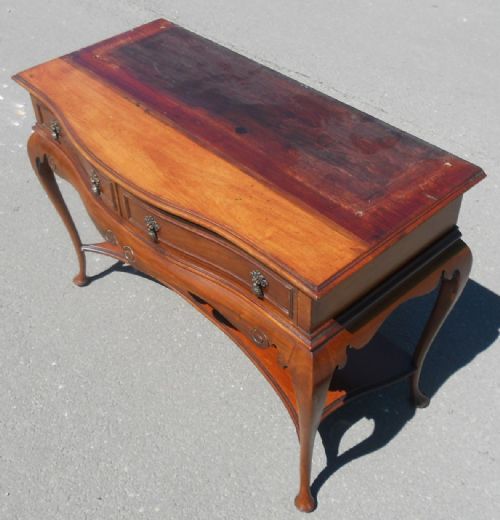 EDWARDIAN MAHOGANY CHINA DISPLAY CABINET - ADDITIONAL PHOTO 10