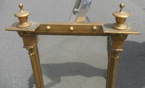REGENCY GILT HANGING WALL MIRROR - ADDITIONAL PHOTO 4