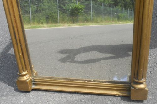 REGENCY GILT HANGING WALL MIRROR - ADDITIONAL PHOTO 5