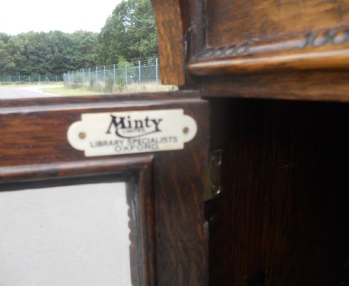 OAK LEADED SECTION BOOKCASE BY MINTY - ADDITIONAL PHOTO 9