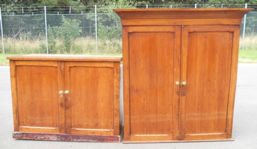 VICTORIAN PINE KITCHEN CUPBOARD - ADDITIONAL PHOTO 1