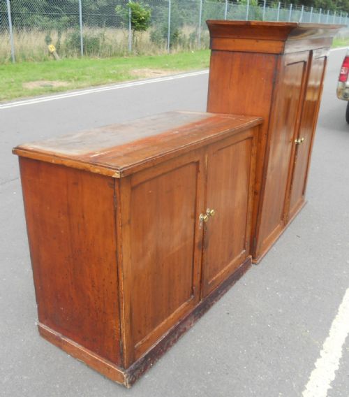 VICTORIAN PINE KITCHEN CUPBOARD - ADDITIONAL PHOTO 3