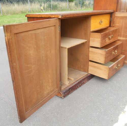 VICTORIAN PINE KITCHEN CUPBOARD - ADDITIONAL PHOTO 8