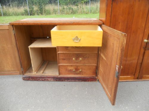 VICTORIAN PINE KITCHEN CUPBOARD - ADDITIONAL PHOTO 10