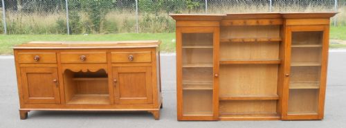 VICTORIAN COUNTRY OAK KITCHEN DRESSER - ADDITIONAL PHOTO 1