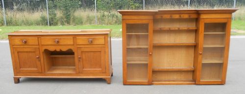 VICTORIAN COUNTRY OAK KITCHEN DRESSER - ADDITIONAL PHOTO 3