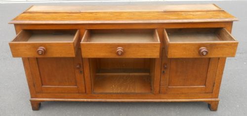 VICTORIAN COUNTRY OAK KITCHEN DRESSER - ADDITIONAL PHOTO 9