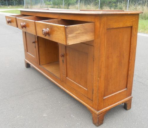 VICTORIAN COUNTRY OAK KITCHEN DRESSER - ADDITIONAL PHOTO 11