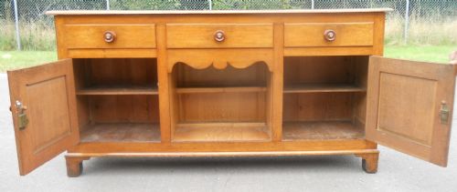 VICTORIAN COUNTRY OAK KITCHEN DRESSER - ADDITIONAL PHOTO 12