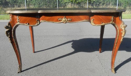 fig 1. Louis Style King Wood Writing Desk