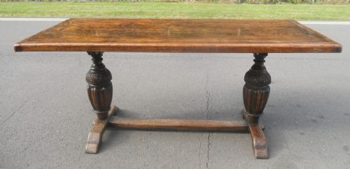 Oak Refectory Dining Table
