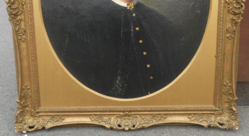 VICTORIAN PORTRAIT OIL PAINTING OF LADY BY BRYCE SMITH - ADDITIONAL PHOTO 6