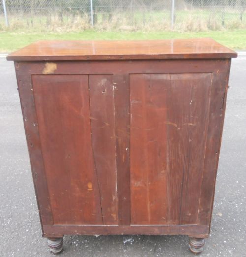 GEORGIAN MAHOGANY SIDE CUPBOARD - ADDITIONAL PHOTO 10