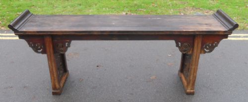 HUGE ELM CHINESE ALTER TABLE - ADDITIONAL PHOTO 2