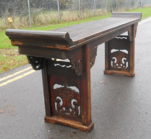 HUGE ELM CHINESE ALTER TABLE - ADDITIONAL PHOTO 3