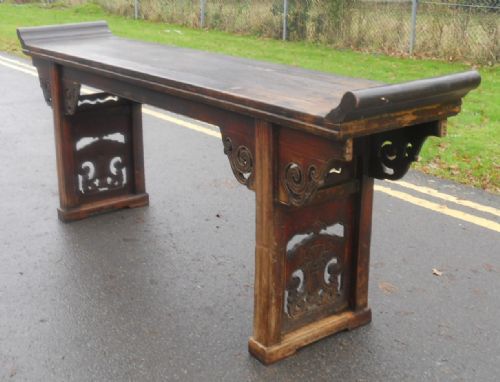 HUGE ELM CHINESE ALTER TABLE - ADDITIONAL PHOTO 6