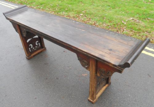 HUGE ELM CHINESE ALTER TABLE - ADDITIONAL PHOTO 9