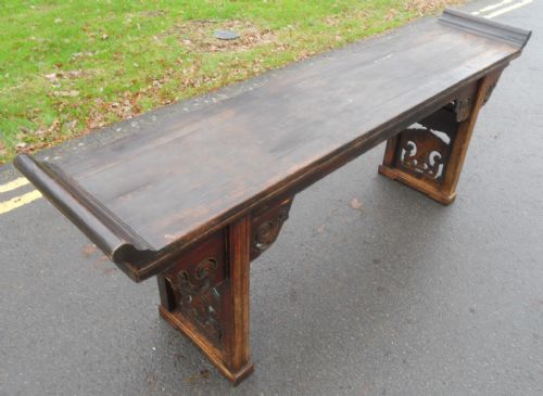 HUGE ELM CHINESE ALTER TABLE - ADDITIONAL PHOTO 10