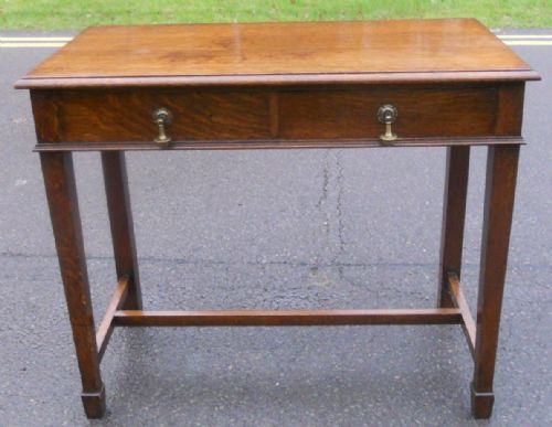 Georgian Style Oak Side Table