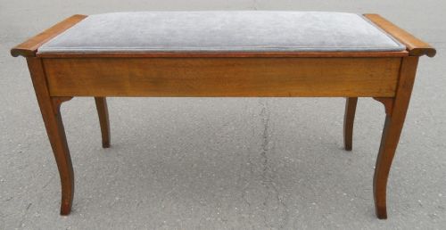 Mahogany Duet Piano Stool