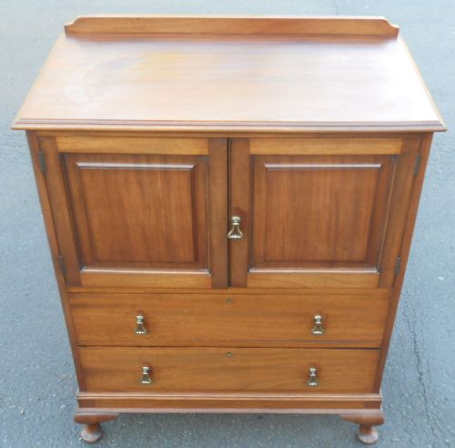MAHOGANY TALL BOY CHEST - ADDITIONAL PHOTO 3