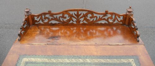 VICTORIAN WALNUT DAVENPORT DESK - ADDITIONAL PHOTO 2