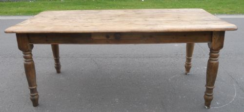 Victorian Pine Kitchen Table