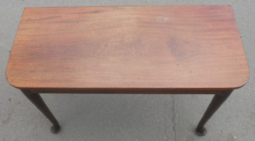 GEORGIAN MAHOGANY DROPLEAF SIDE TABLE - ADDITIONAL PHOTO 2
