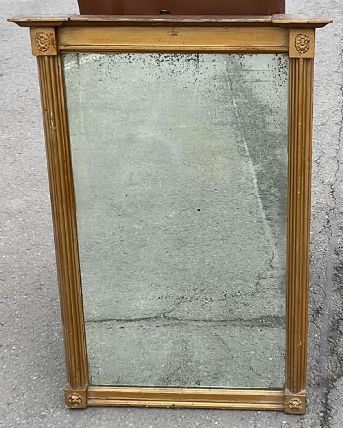 Regency Gilt Hanging Wall Mirror
