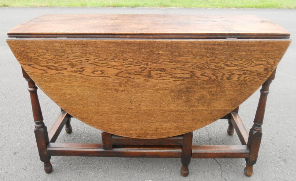 Antique Oak Gateleg Table 