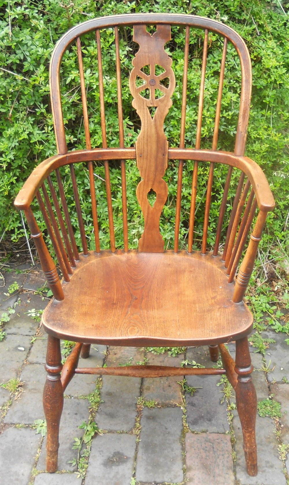 Windsor Elm Kitchen Armchair