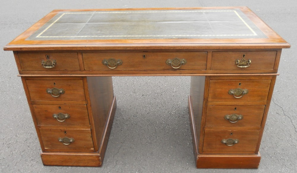 Edwardian Mahogany Writing Desk 