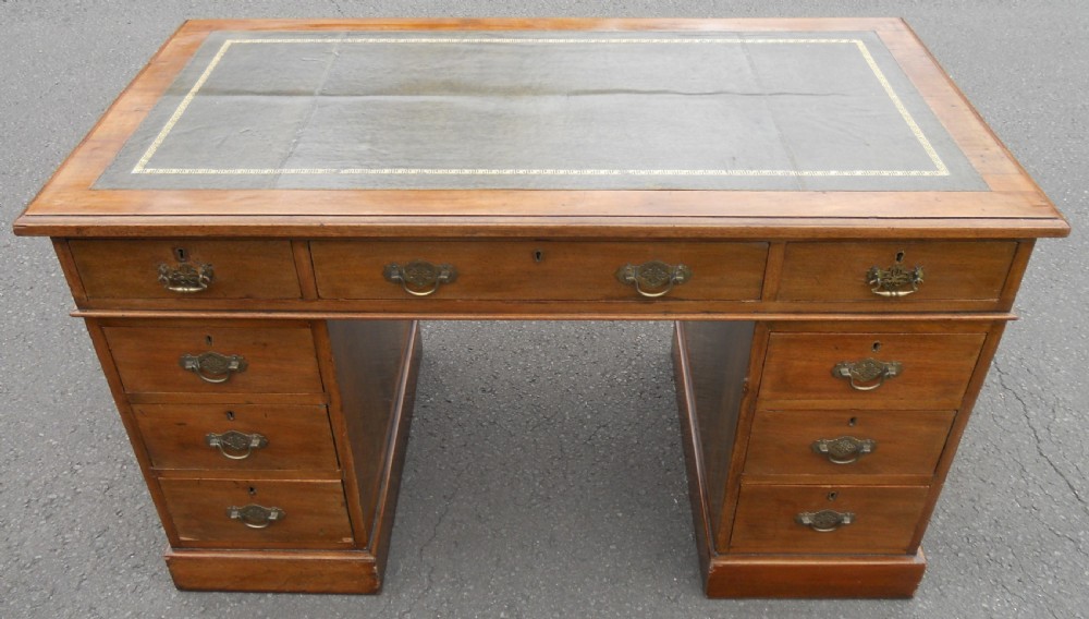 Edwardian Mahogany Writing Desk  View III