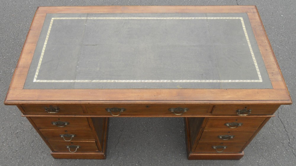 Edwardian Mahogany Writing Desk  View X