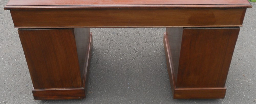 Victorian Mahogany Kneehole Writing Desk  View VIII
