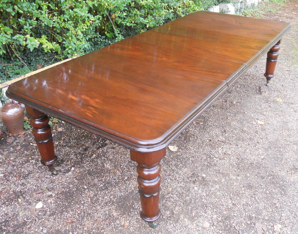 Victorian Mahogany Extending Dining Table to Seat 12 View II