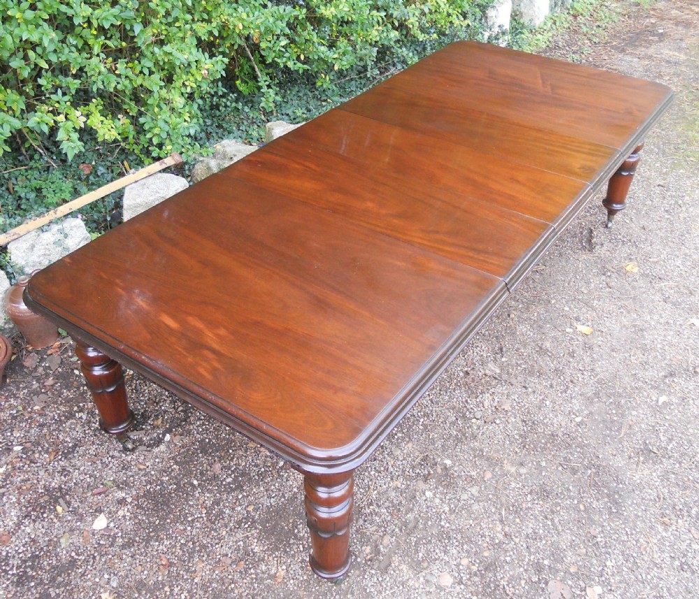 Victorian Mahogany Extending Dining Table to Seat 12 View III