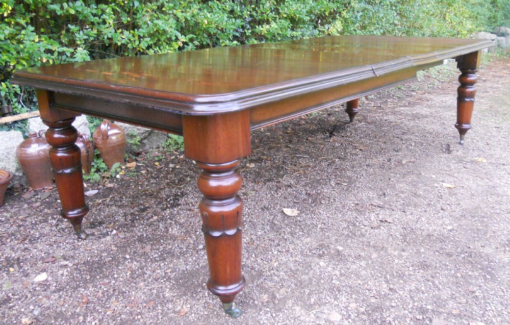 Victorian Mahogany Extending Dining Table to Seat 12 View VIII