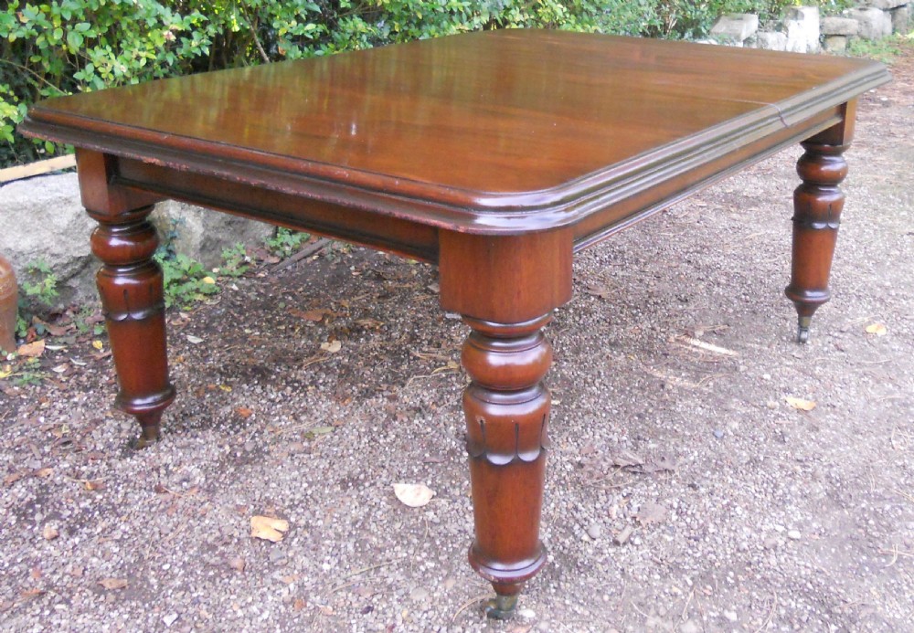 Victorian Mahogany Extending Dining Table to Seat 12 View X